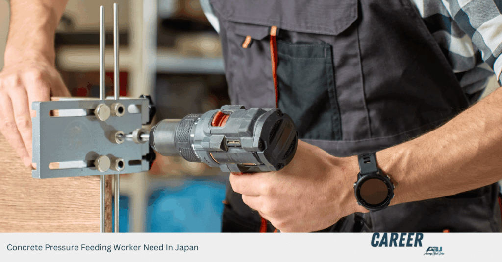 Concrete Pressure Feeding Worker Need In Japan