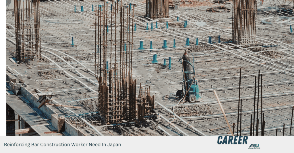 Reinforcing Bar Construction Worker Need In Japan